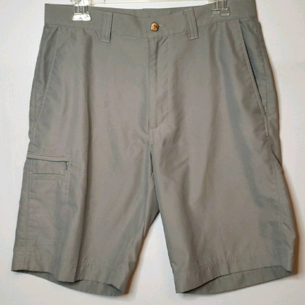 Callaway Khaki Flat Front Cargo Short Sz 32